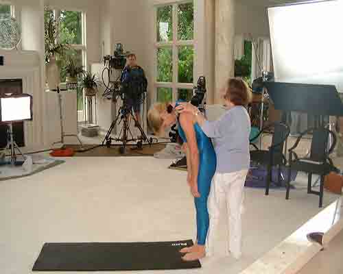 Romana filming Stamina Video